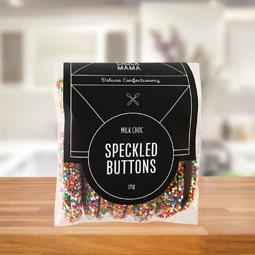 CHOCAMAMA SPECKLED BUTTONS 200G
