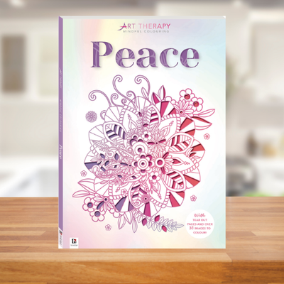 COLOURING BOOK ART THERAPY MINDFUL