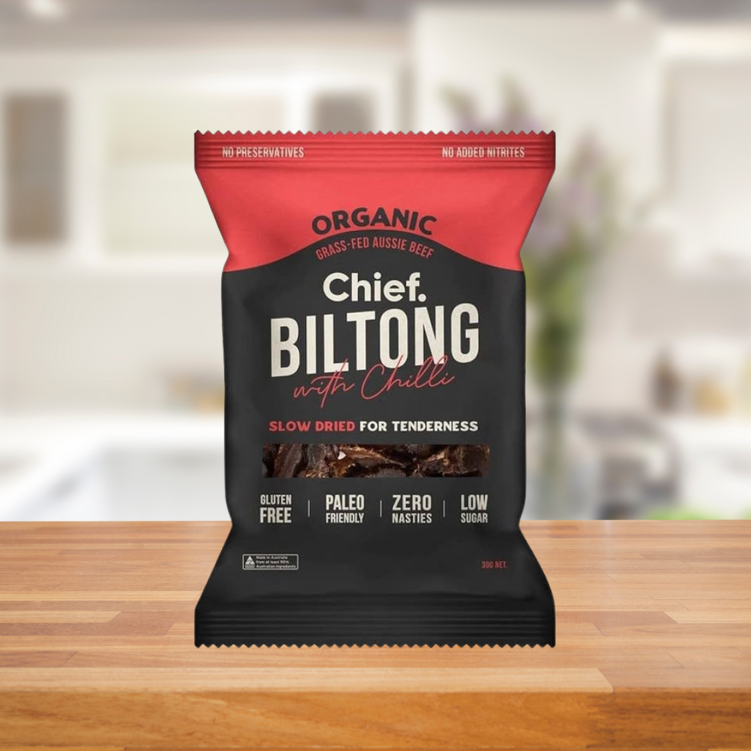 Chief Nutrition Smokey BBQ Biltong 30g