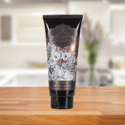 EMPIRE AUSTRALIA BOTANICALS ROSE & GERANIUM BODY CREAM 235G