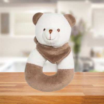 Emotion & Kids Brown Bear Rattle