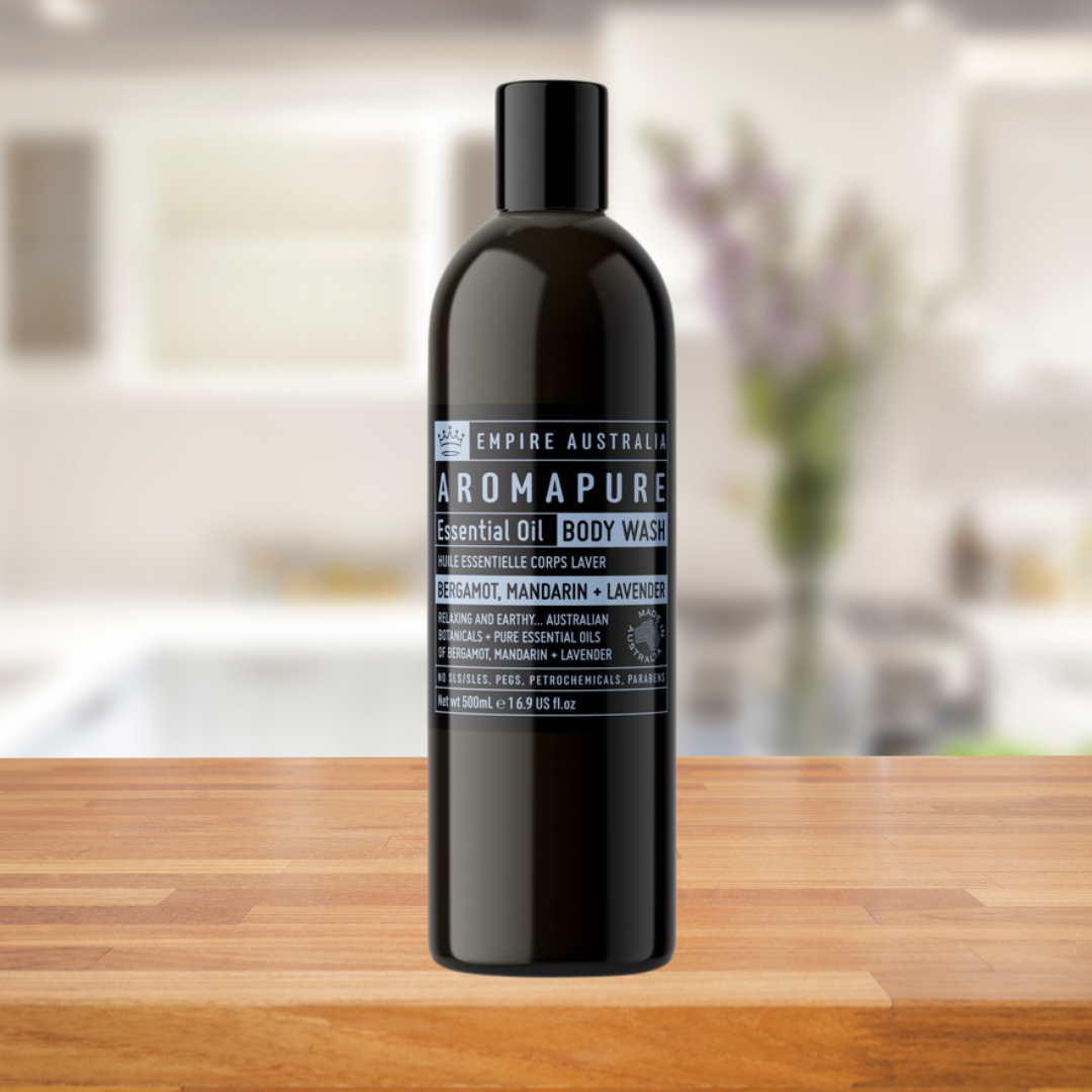 Empire Australia Aromapure Bergamot Mandarin & Lavender Body Wash 500ml