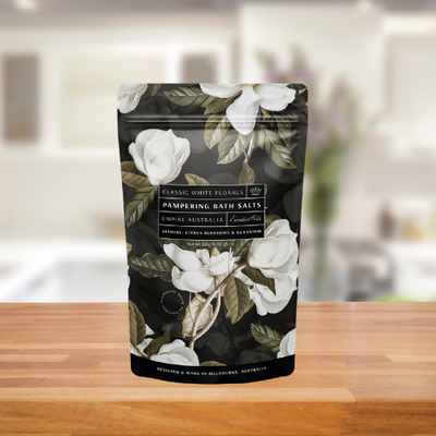 Empire Australia Classic White Florals Bath Salts 125g