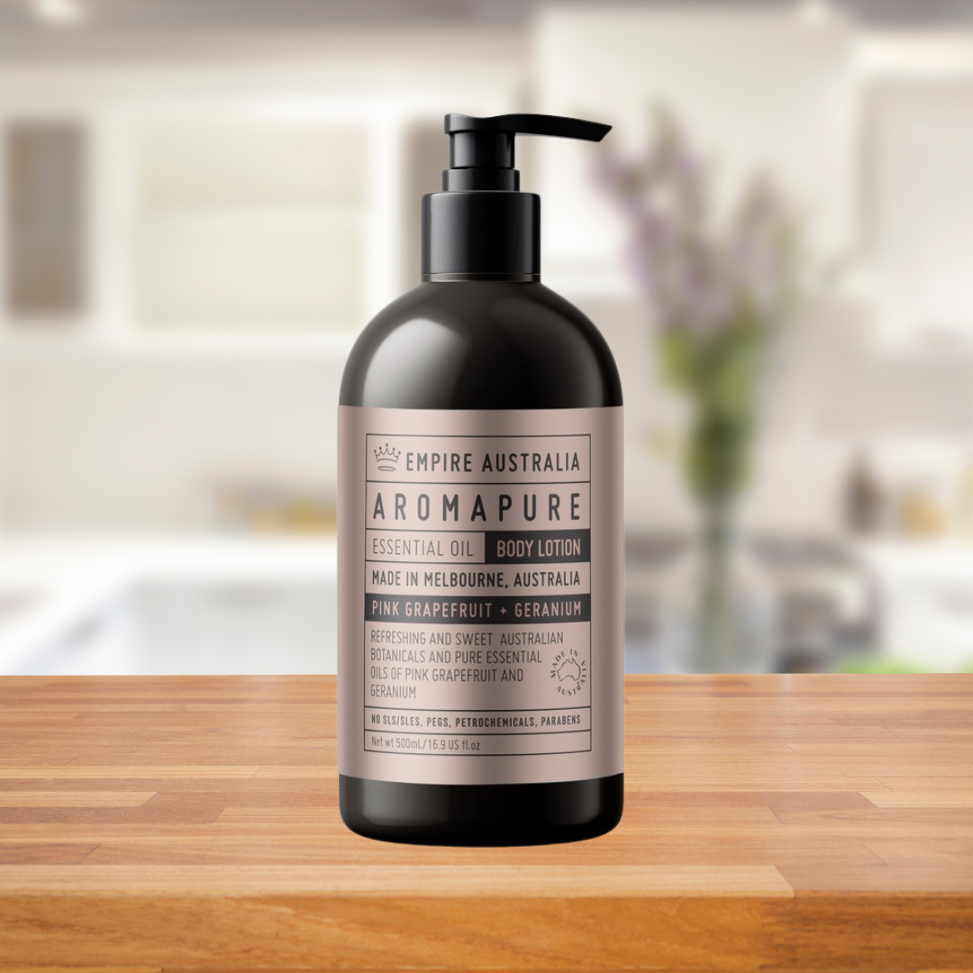 Empire Australia Aromapure Pink Grapefruit & Geranium Hand & Body Lotion 500ml