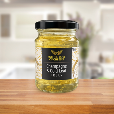 For The Love Of Cheeses Champagne & Gold Leaf Jelly 165g