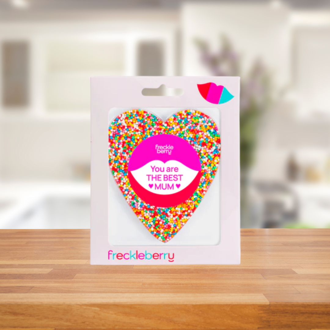 Freckleberry Mother's Day Chocolate Freckle Heart 40g