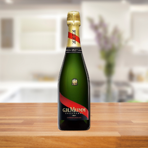 G.H. MUMM CORDON ROUGE BRUT CHAMPAGNE NV 750ML