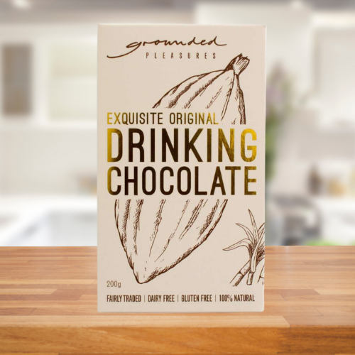 GROUNDED PLEASURES EXQUISITE ORIGINAL DRINKING CHOCOLATE 200G
