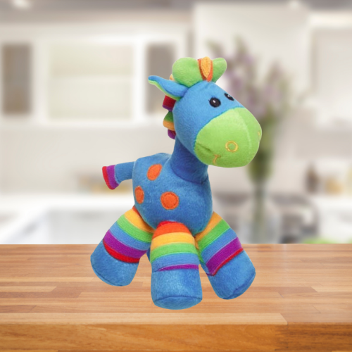 Gerry Giraffe Aqua Blue Soft Toy