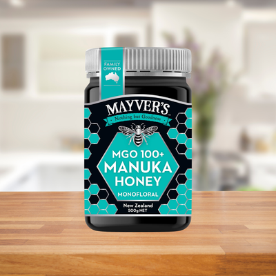 Mayver’s MGO 100+ Manuka Honey Monofloral 500g