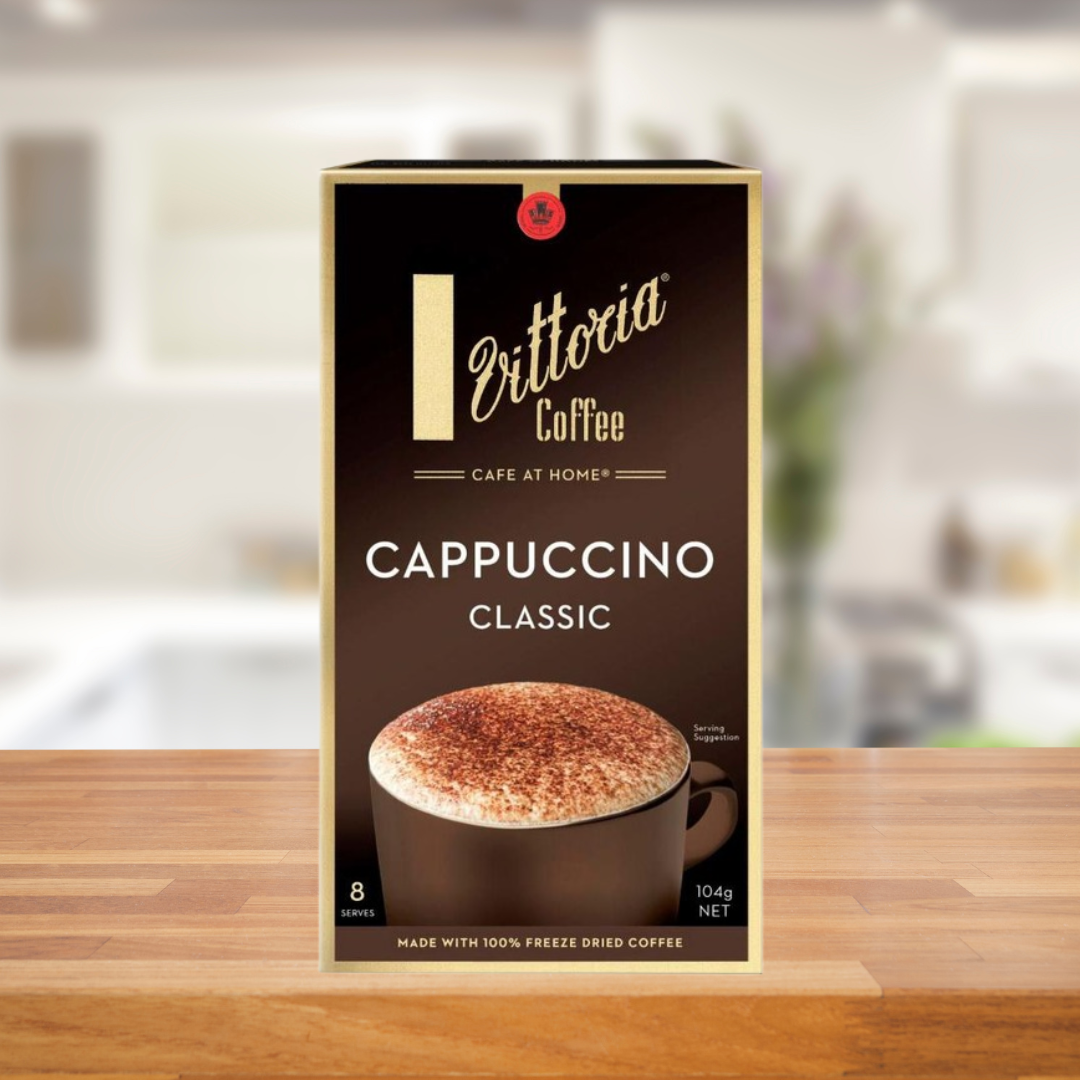 Victoria Coffee Cappuccino Classic Coffee Sachets x 8