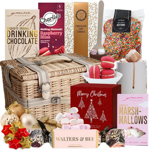 Cosy Christmas Hot Chocolate Basket