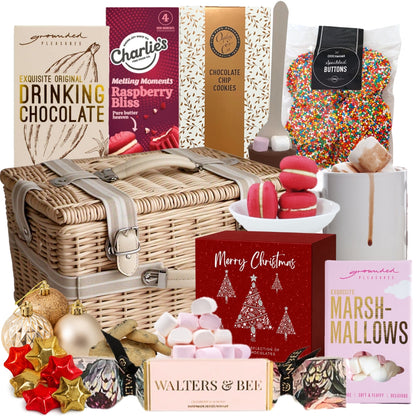 Cosy Christmas Hot Chocolate Basket
