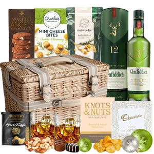 Glenfiddich Whisky Gourmet Christmas Basket