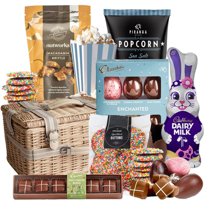 Enchanted Easter Chocolate Gift Basket