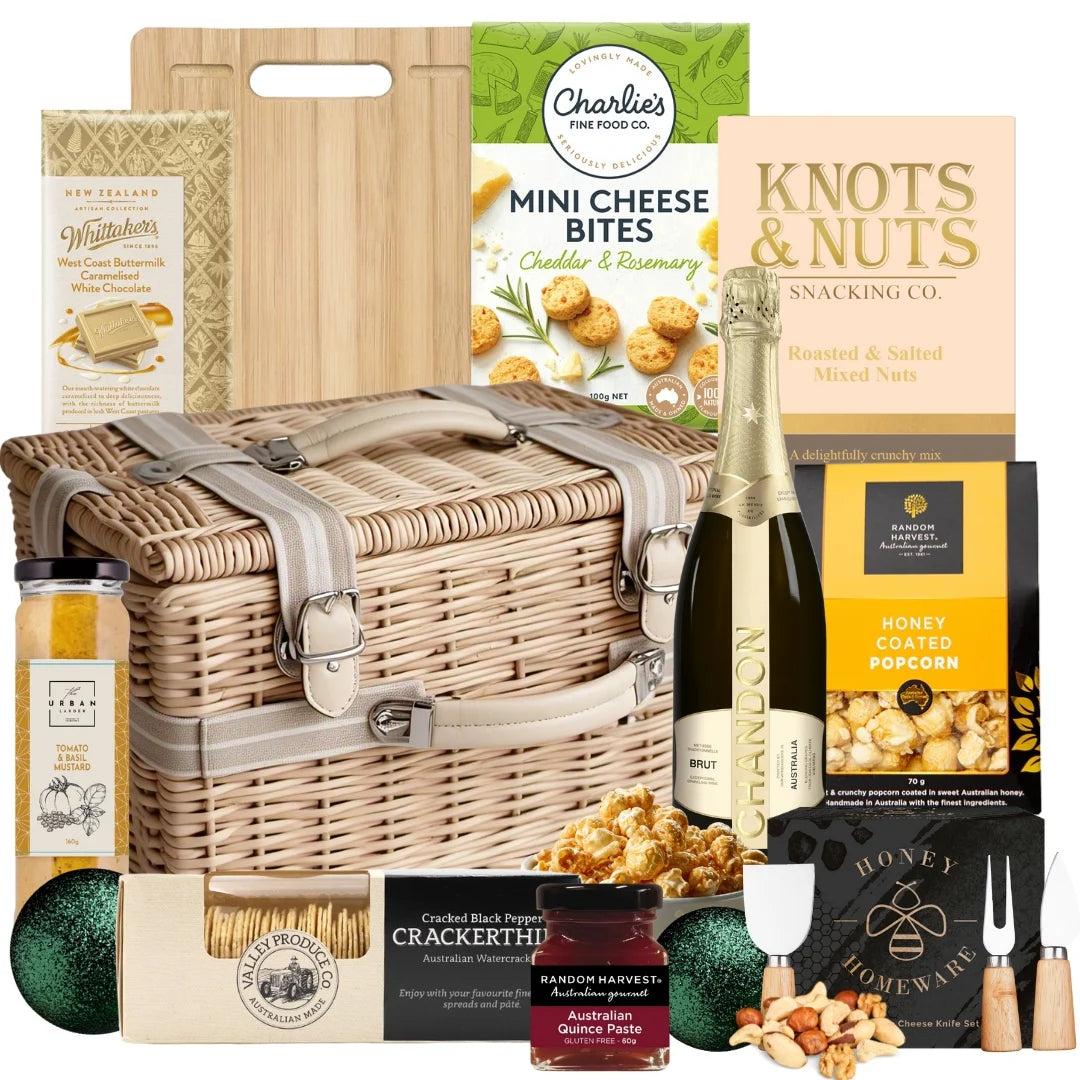 Chandon Sparkling Gourmet Christmas Basket