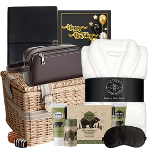 Luxury Pamper Birthday Basket for Him