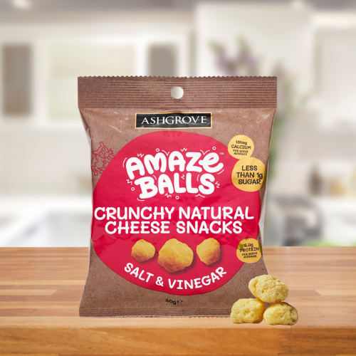 ASH GROVE CHEESES CRUNCHETTES AMAZE BALLS 40G