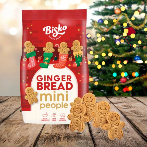 BISKO MINI GINGERBREAD PEOPLE 100G X MAS