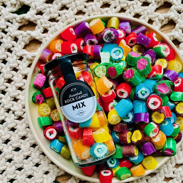 CHOCAMAMA ROCK CANDY MIX JAR 175G