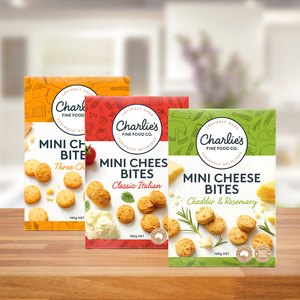 Charlie's Cookies Mini Cheese Bites 100g