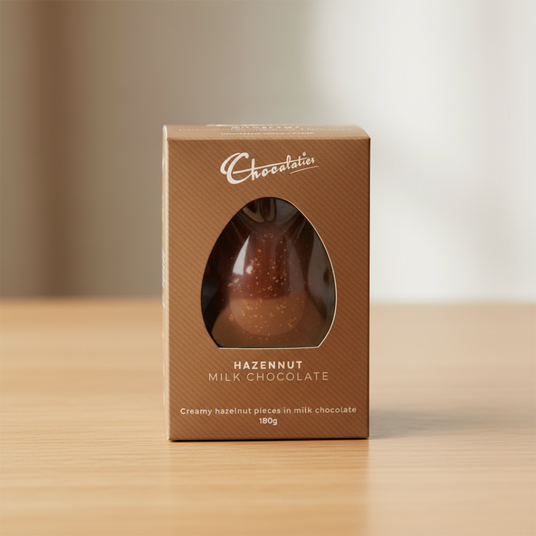 Chocolatier Hazelnut Milk Chocolate Egg 150g