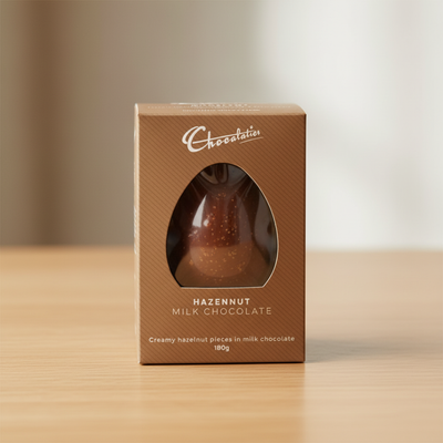 Chocolatier Hazelnut Milk Chocolate Egg 150g