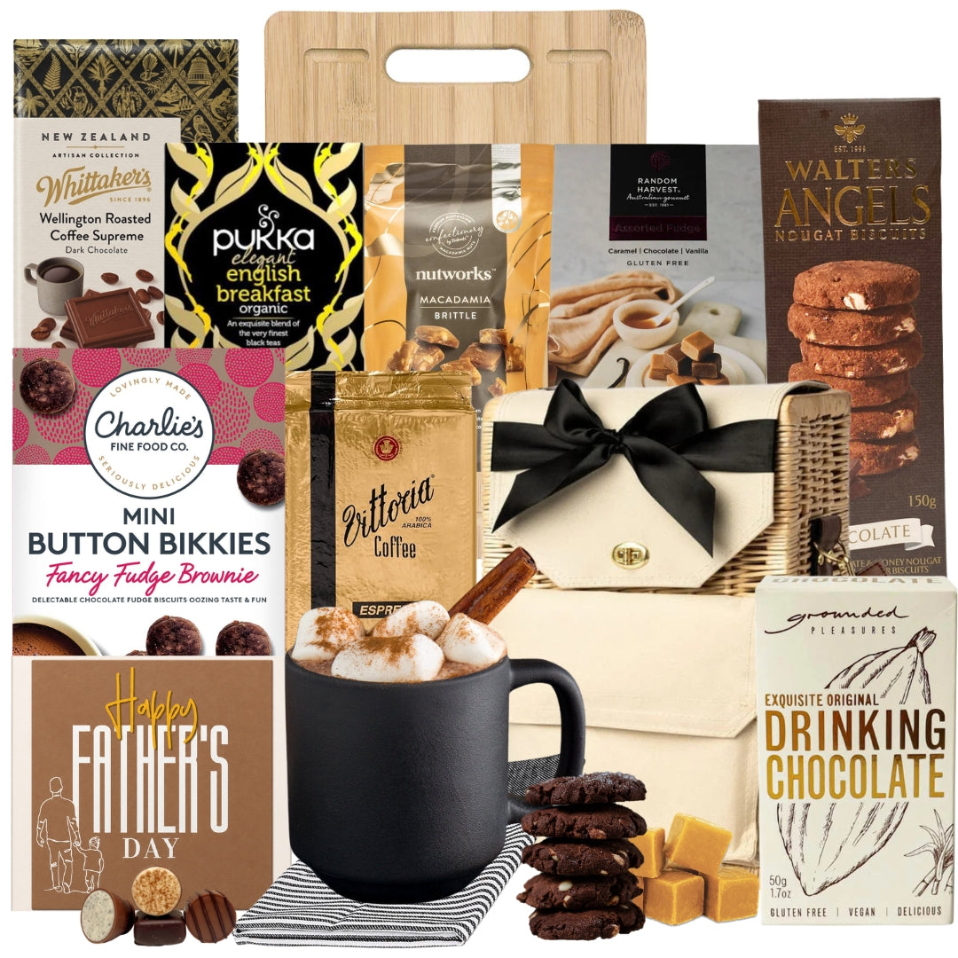 Dad's Tea Coffee & Chocolate Gift Basket