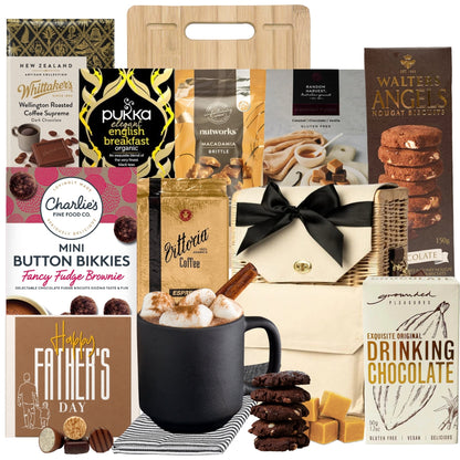 Dad's Tea Coffee & Chocolate Gift Basket