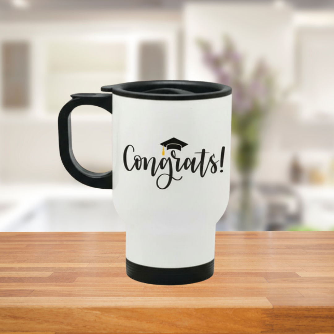 Design Your Own Label Travel Mug