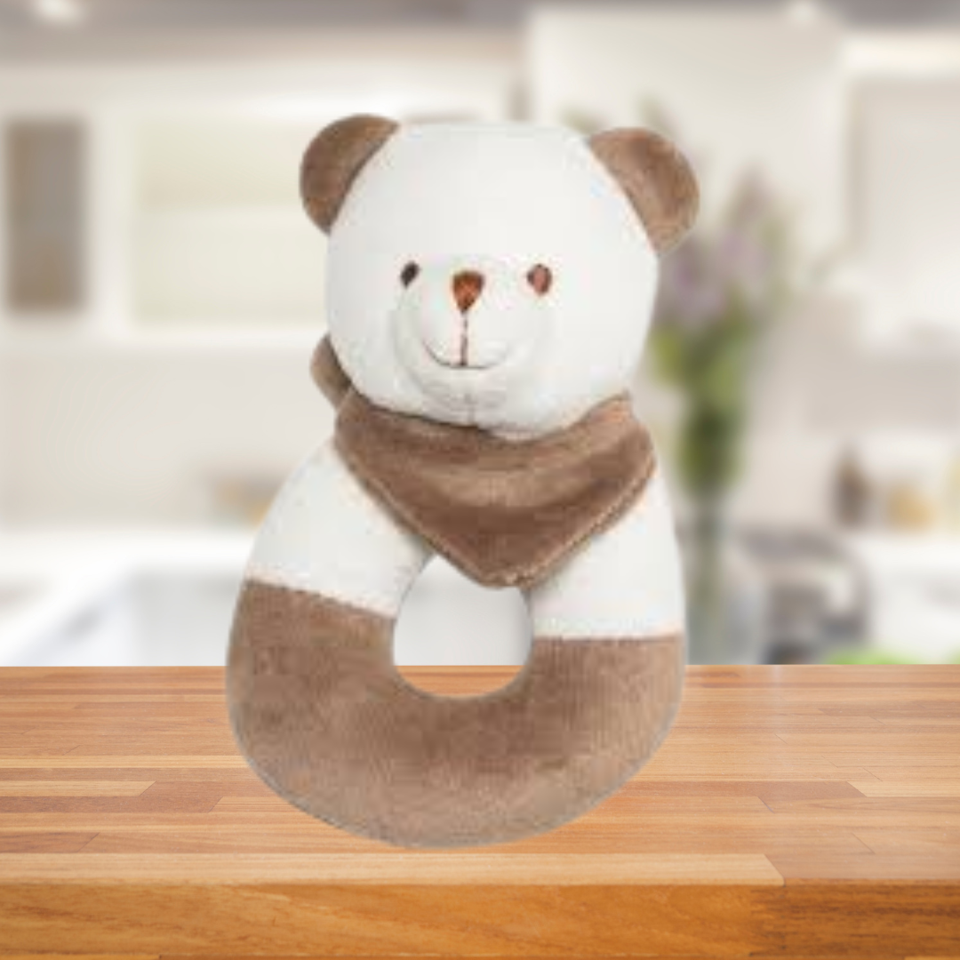 Emotion & Kids Brown Bear Rattle