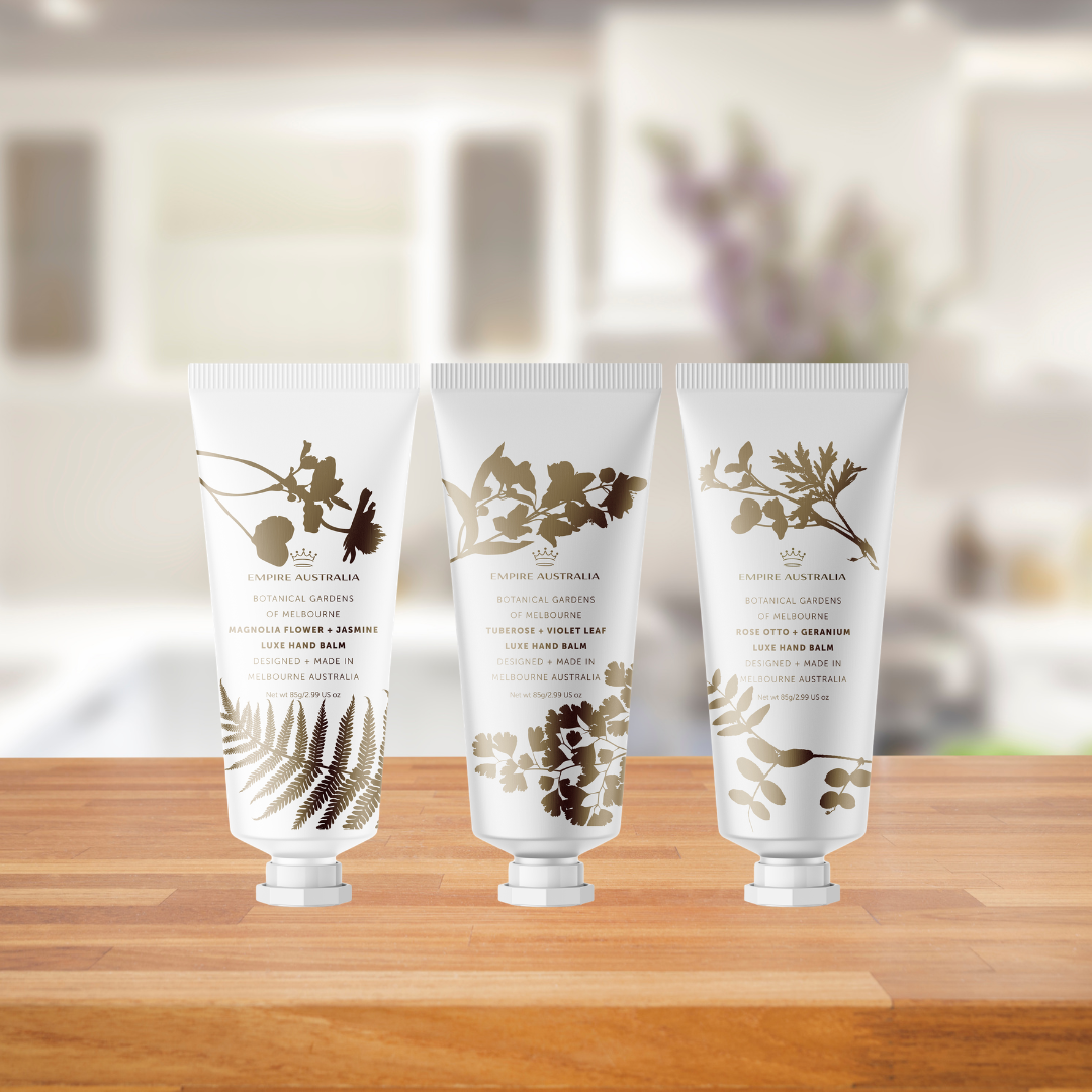 Empire Australia Botanical Gardens Luxe Hand Balm Trio