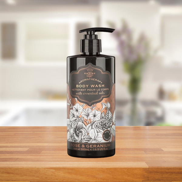 Empire Australia Botanicals Rose & Geranium Body Wash 500ml