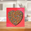 Ever Fresh Speckle Heart Red 150g