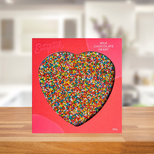 Ever Fresh Speckle Heart Red 150g