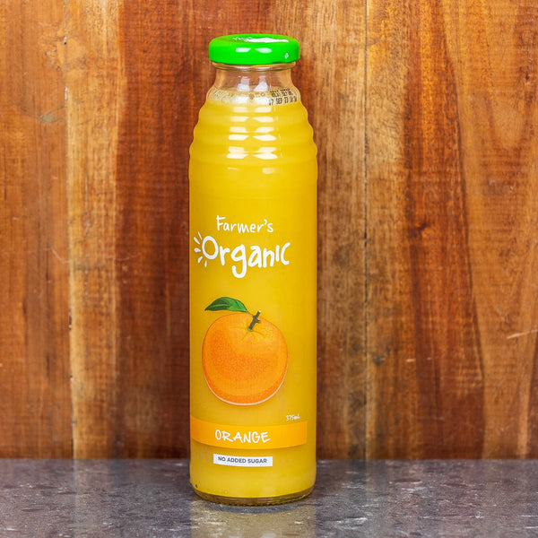 FARMERS ORGANIC ORANGE JUICE 375ML