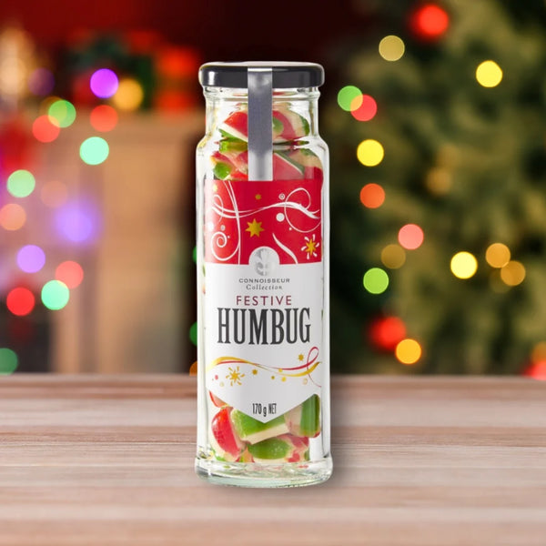 GOUMET MERCHANT FESTIVE HUMBUGS 170G