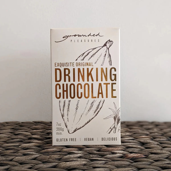 GROUNDED PLEASURES EXQUISITE ORIGINAL DRINKING CHOCOLATE 200G