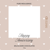 Anniversary Chocolate box with Label