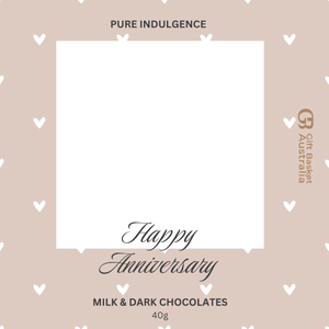 Anniversary Chocolate box with Label
