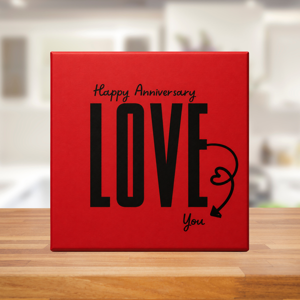 Happy Anniversary Chocolate Box 40g