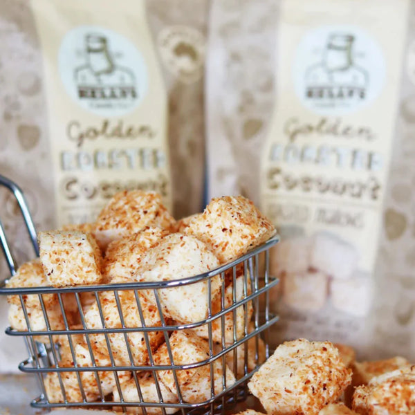 KELLY'S CANDY CO ROASTED COCONUT MALLOWS 140G