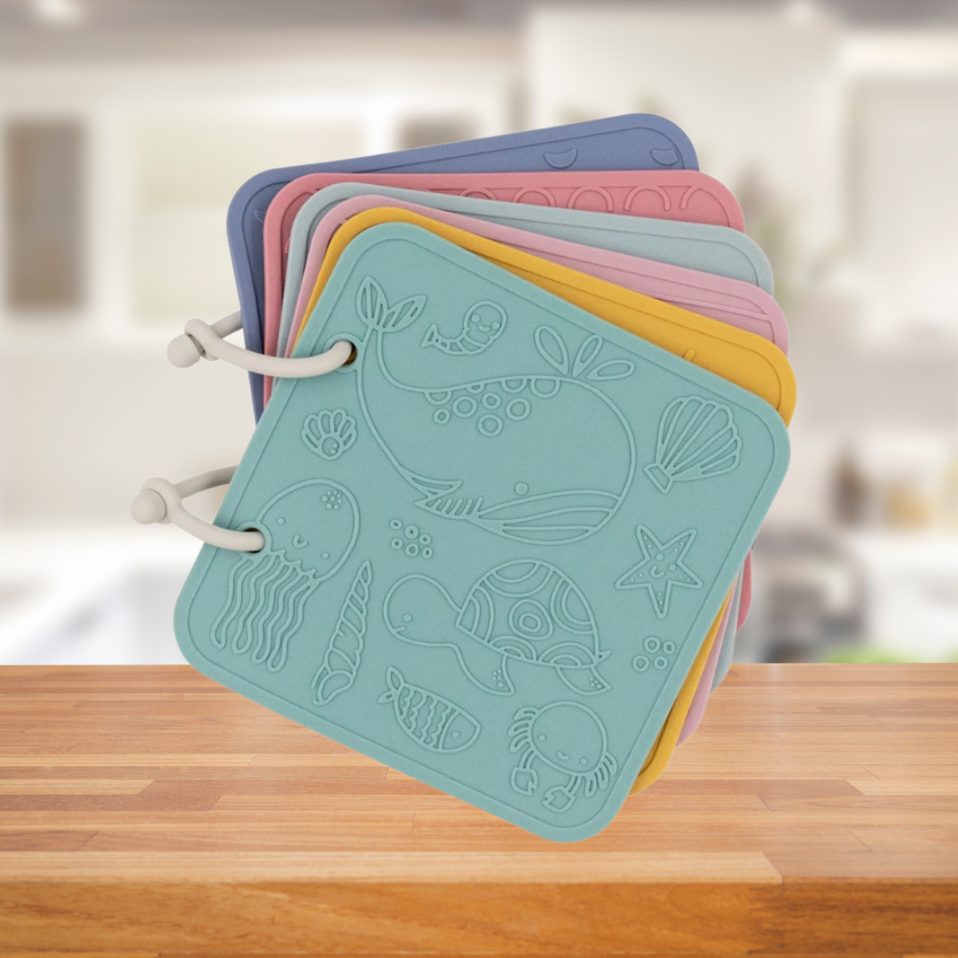 Living Textiles Silicone Baby Bath Book