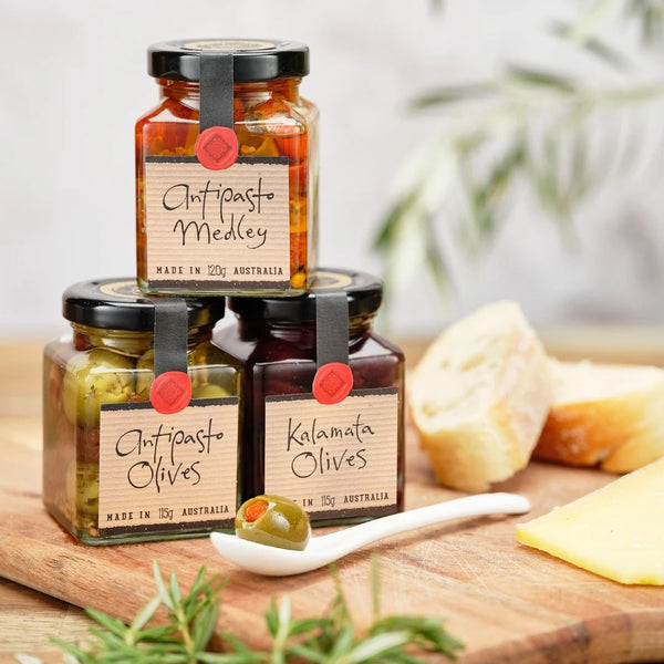 OGILVIE & CO ANTIPASTO MIXED OLIVES 115G