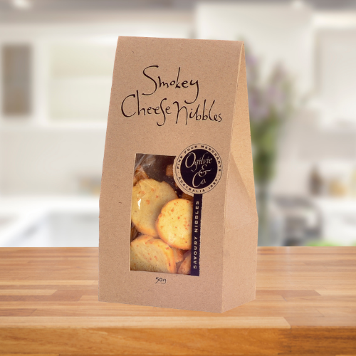 OGILVIE & CO SMOKEY CHEESE NIBBLES 50G