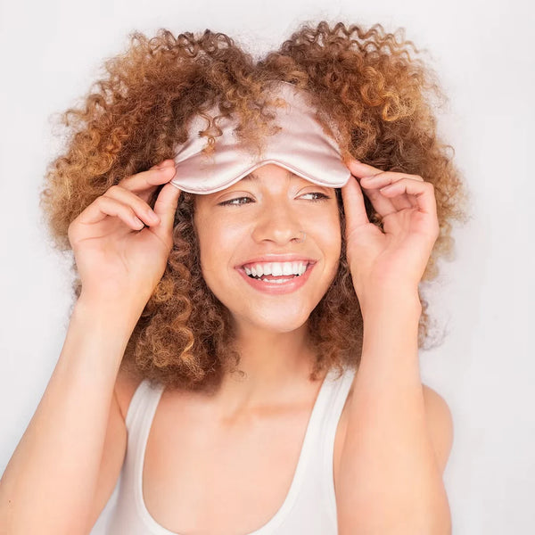 OPAL ELEMENTS PINK SILK EYE MASK