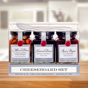 Ogilvie & Co Cheeseboard Set Trio Gift Pack
