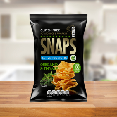 PIRANHA OREGANO & THYME SNAPS 25G