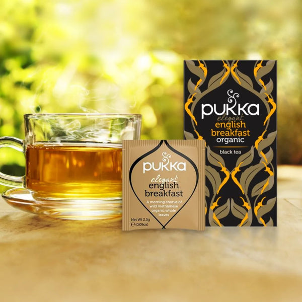 PUKKA ORGANIC ELEGANT ENGLISH BREAKFAST TEA 20pk
