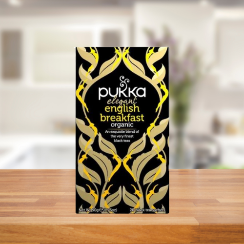 PUKKA ORGANIC ELEGANT ENGLISH BREAKFAST TEA 20pk